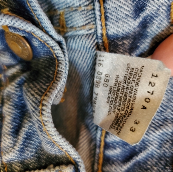 Youth ORANGE TAG vintage Levi's - Picture 1 of 6